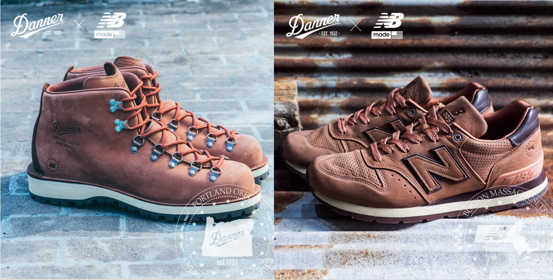 Danner × new balance AMERICAN PIONEER COLLECTION 第2弾 発売 